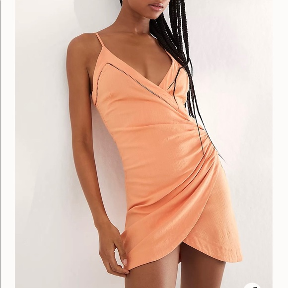 Free People Dylan Mini Slip Dress 